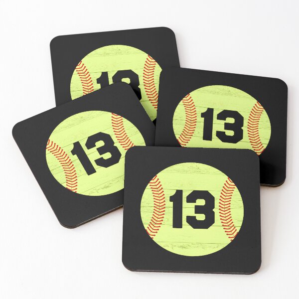 Item preview, Softball Jersey Number 13 designed and sold by aqnkkalw83.