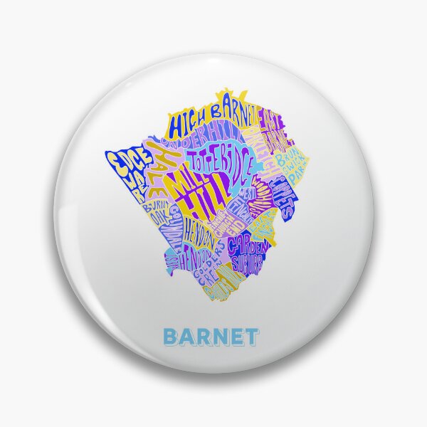 Item preview, Barnet - London Boroughs designed and sold by damnfinecuppa.