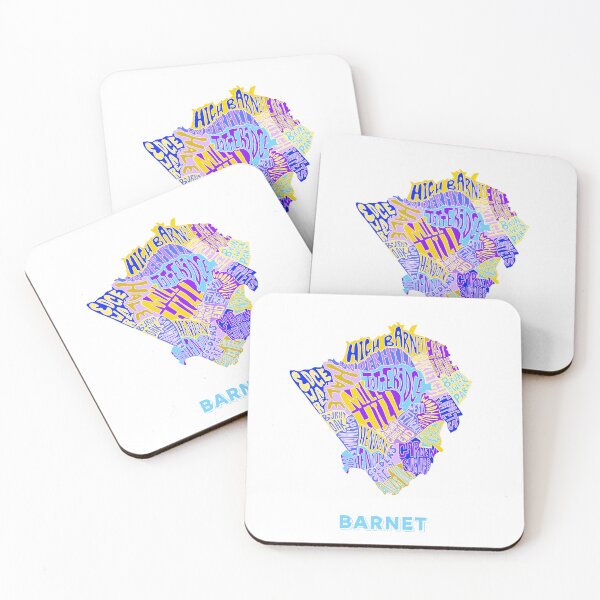 Item preview, Barnet - London Boroughs designed and sold by damnfinecuppa.