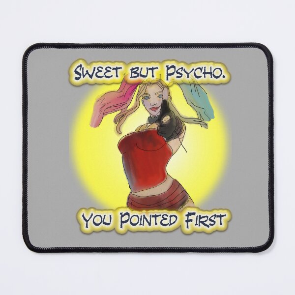 Item preview, Sweet But Psycho – Pop Art Femme Fatale designed and sold by Getrealdesigns.