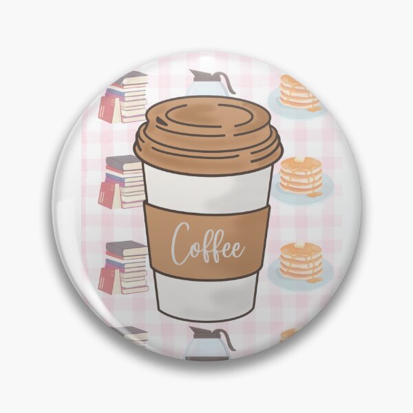Item preview, Coffee Cup Gingham Print designed and sold by Bee001.