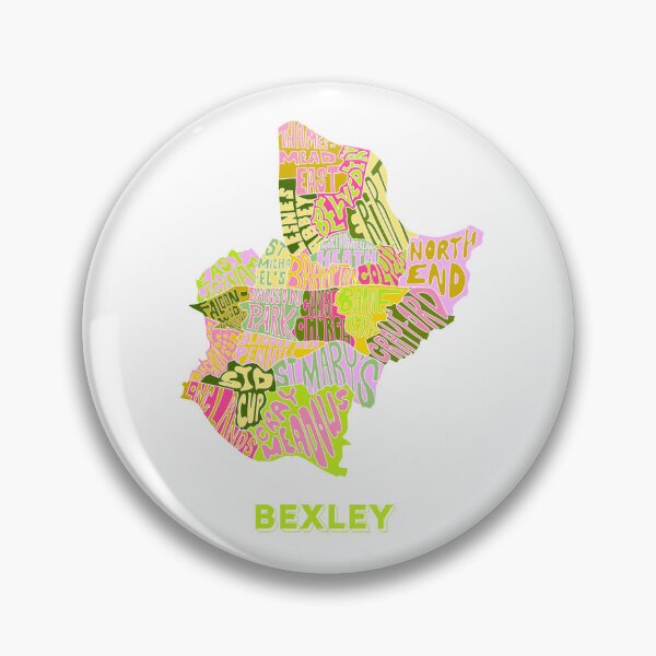 Item preview, Bexley - London Boroughs designed and sold by damnfinecuppa.
