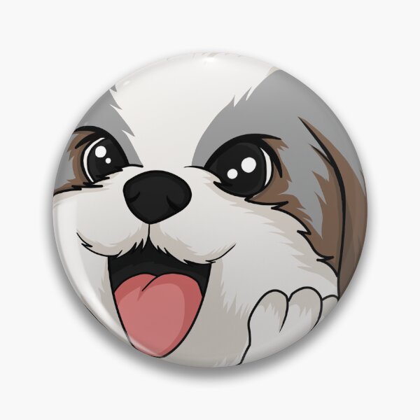 Item preview, happy dog designed and sold by ARTnonimous.