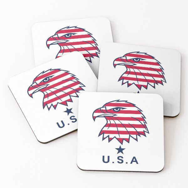 Item preview, Bold Eagle USA Patriotic Vector Design designed and sold by Zyptee.