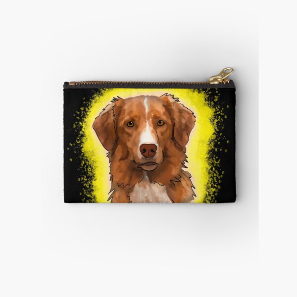 Artikelvorschau, Nova Scotia Duck Tolling Retriever gelben Farbspritzer entworfen und verkauft von DawnCatcher20.