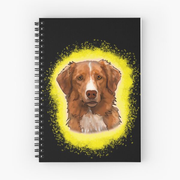 Artikelvorschau, Nova Scotia Duck Tolling Retriever gelben Farbspritzer entworfen und verkauft von DawnCatcher20.
