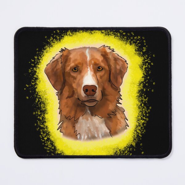Item preview, Nova Scotia Duck Tolling Retriever Yellow Paint Splash designed and sold by DawnCatcher20.