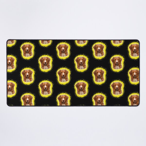 Item preview, Nova Scotia Duck Tolling Retriever Yellow Paint Splash designed and sold by DawnCatcher20.
