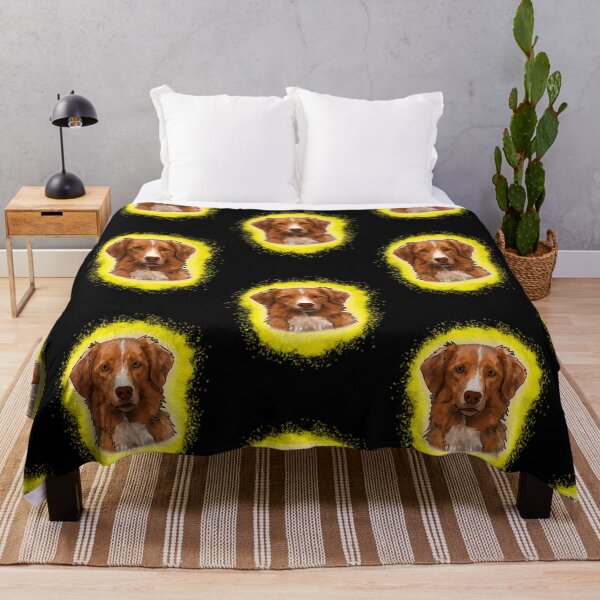 Item preview, Nova Scotia Duck Tolling Retriever Yellow Paint Splash designed and sold by DawnCatcher20.