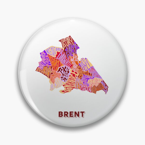 Item preview, Brent - London Boroughs designed and sold by damnfinecuppa.