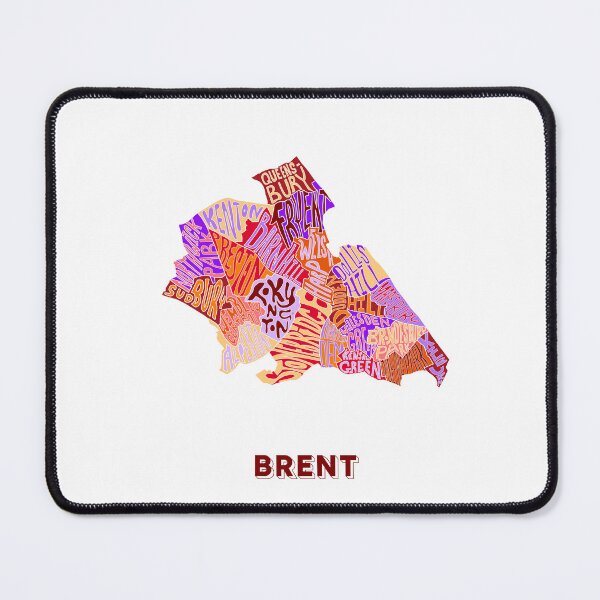 Item preview, Brent - London Boroughs designed and sold by damnfinecuppa.