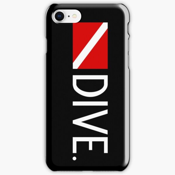 Diving: Diving Flag & Dive. iPhone Snap Case