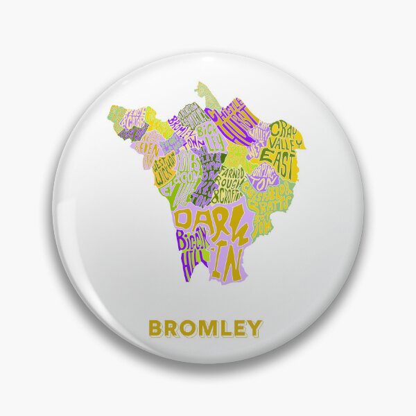 Item preview, Bromley- London Boroughs designed and sold by damnfinecuppa.