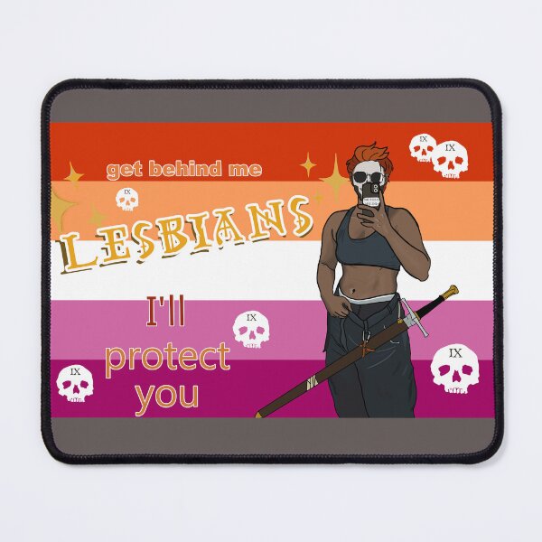 Item preview, Gideon the ninth, get behind me lesbians designed and sold by GubernatOrk.