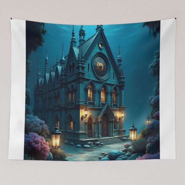Item preview, The Enchanted Underwater Cathedral designed and sold by oanaunciuleanu.