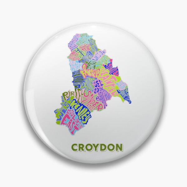 Item preview, Croydon - London Boroughs designed and sold by damnfinecuppa.