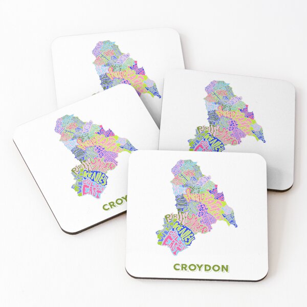 Item preview, Croydon - London Boroughs designed and sold by damnfinecuppa.