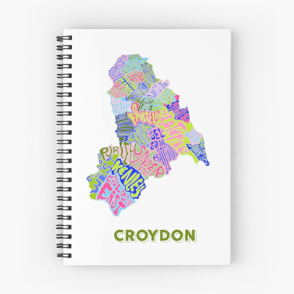 Item preview, Croydon - London Boroughs designed and sold by damnfinecuppa.