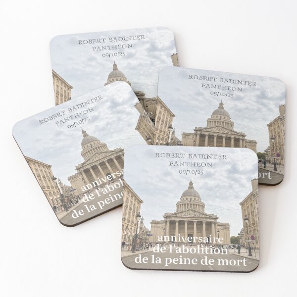 Item preview, Anniversaire de l'abolition de la peine de mort : Robert Badinter au Panthéon le 9 octobre 2025 designed and sold by PariSeine.