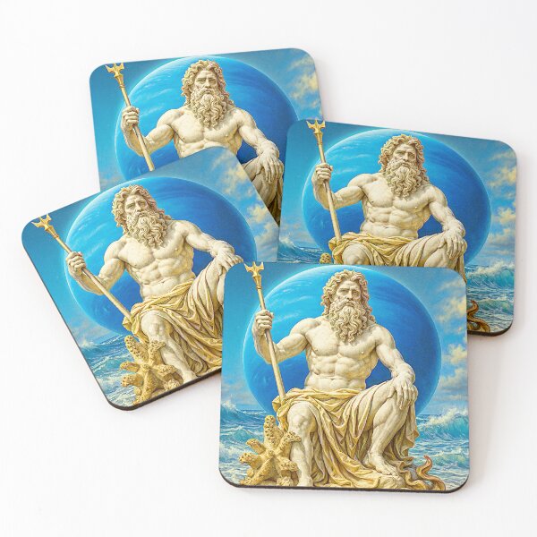 Item preview, Neptune Poseidon gods and Planets designed and sold by Helios Be. Lavsh.