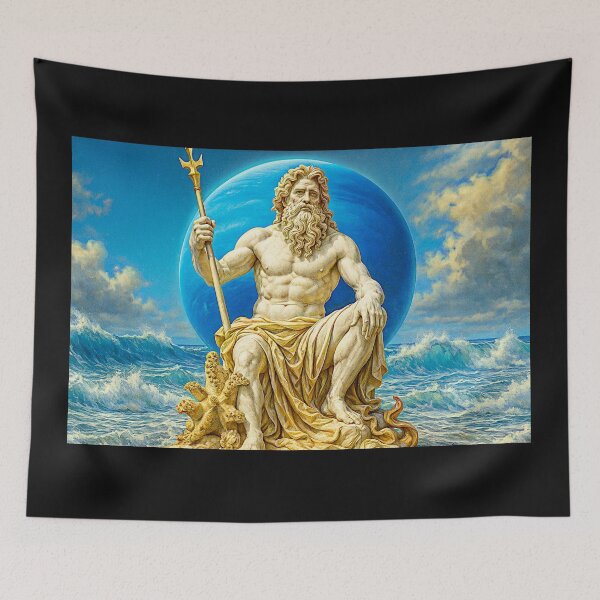 Item preview, Neptune Poseidon gods and Planets designed and sold by Helios Be. Lavsh.