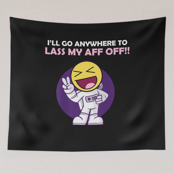 Item preview,  I'Ll Go Anywhere To Lass My Aff Off T-Shirt designed and sold by krotkrot.