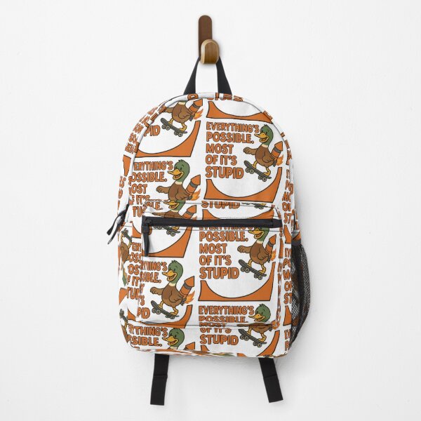 Item preview, Funny Duck Quote – Everything’s Possible, Most of It’s Stupid designed and sold by TeeTimeTreasure.