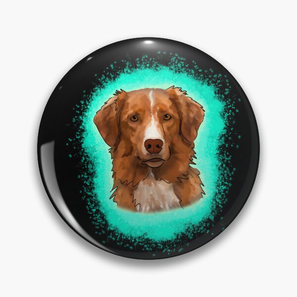 Item preview, Nova Scotia Duck Tolling Retriever Light Blue Paint Splash designed and sold by DawnCatcher20.