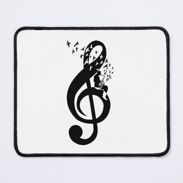 Item preview, Treble Clef - Saxophone designed and sold by barmalisiRTB.