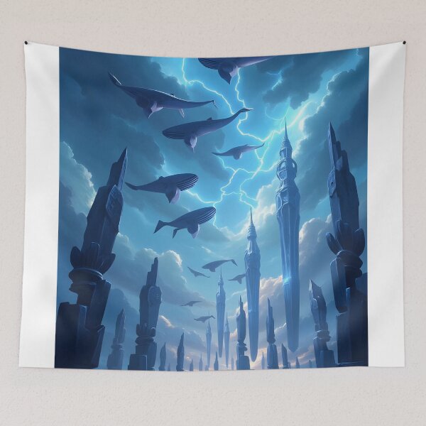 Item preview, Celestial Migration: Leviathans of the Storm designed and sold by oanaunciuleanu.
