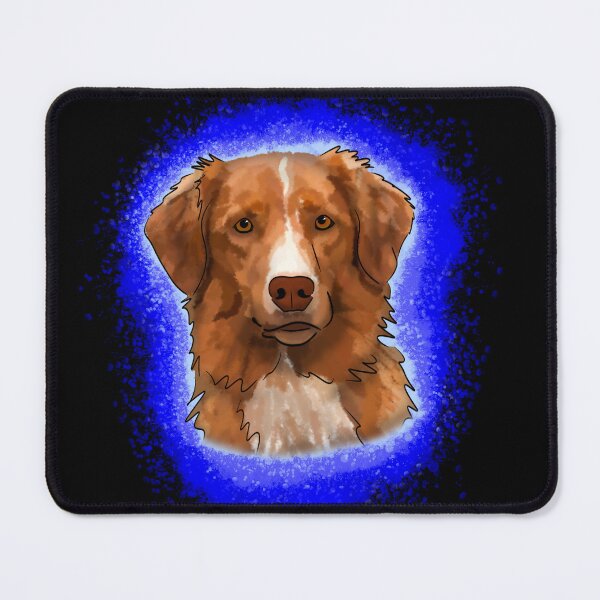 Item preview, Nova Scotia Duck Tolling Retriever Blue Paint Splash designed and sold by DawnCatcher20.