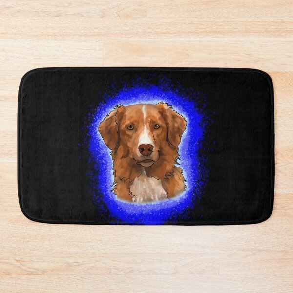 Item preview, Nova Scotia Duck Tolling Retriever Blue Paint Splash designed and sold by DawnCatcher20.