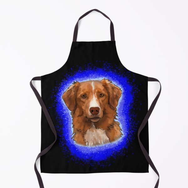 Artikelvorschau, Nova Scotia Duck Tolling Retriever Blauer Farbspritzer entworfen und verkauft von DawnCatcher20.