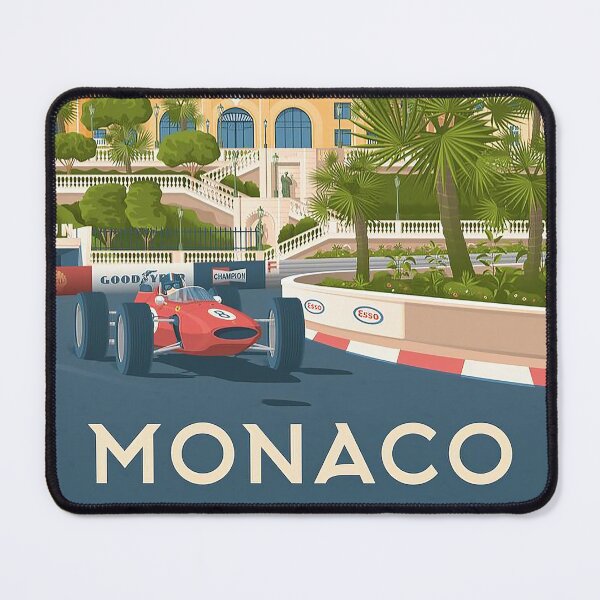 Artikelvorschau, Monaco F1-Illustration entworfen und verkauft von Hala217.
