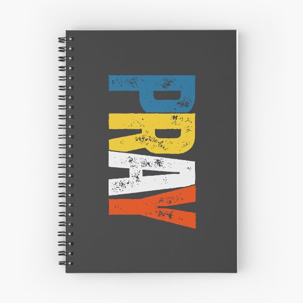 Item preview, Distressed PRAY Color Block Design designed and sold by TheThreeOFive.