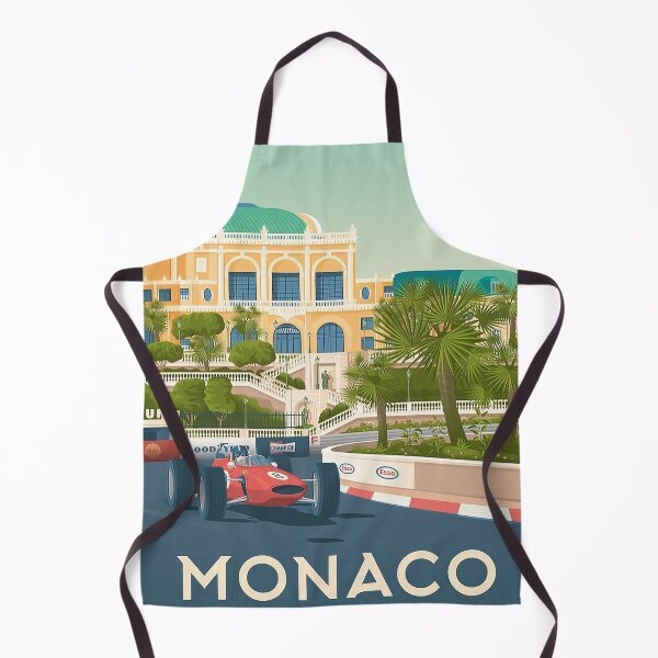 Item preview, Monaco F1 illustration designed and sold by Hala217.