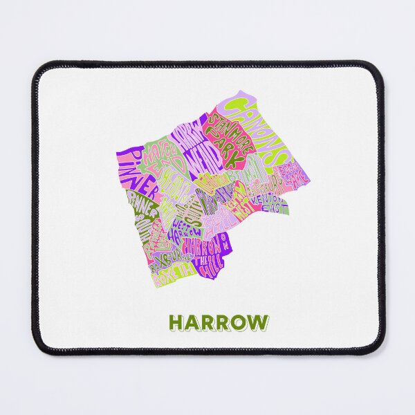 Item preview, Harrow - London Boroughs designed and sold by damnfinecuppa.