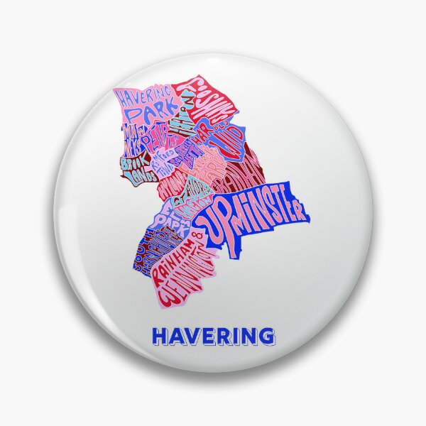 Item preview, Havering - London Boroughs designed and sold by damnfinecuppa.