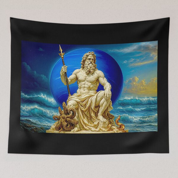 Item preview, Neptune Poseidon gods and Planets#1 designed and sold by Helios Be. Lavsh.