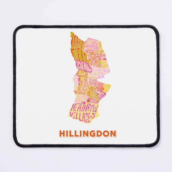 Item preview, Hillingdon - London Boroughs designed and sold by damnfinecuppa.