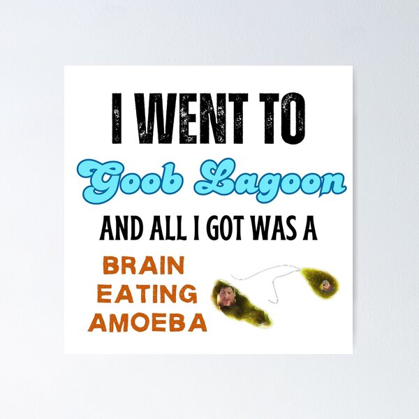 Item preview, I Went to Goob Lagoon and all I got was a Brain Eating Amoeba designed and sold by lyndseymakesstufflol.