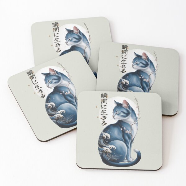 Item preview, Tokyo-Retro Zen Cat designed and sold by Digital Japan.