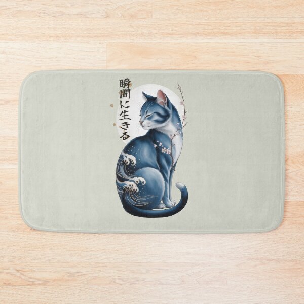 Item preview, Tokyo-Retro Zen Cat designed and sold by Digital Japan.