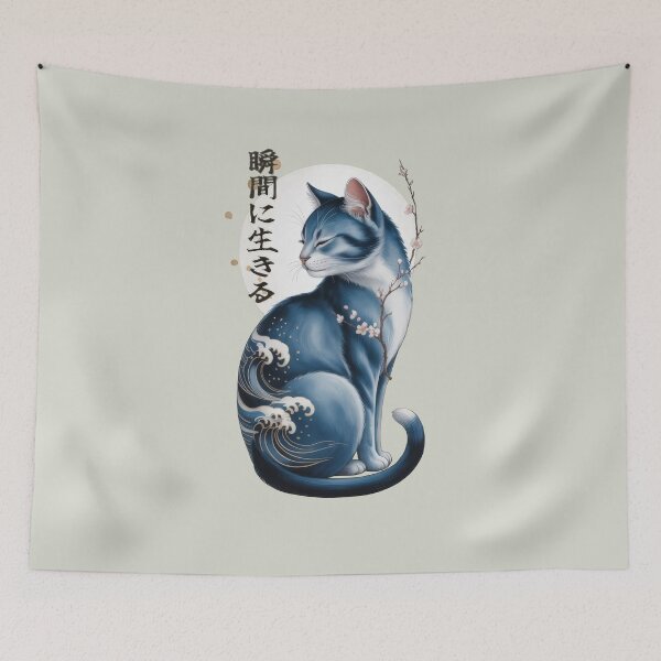 Item preview, Tokyo-Retro Zen Cat designed and sold by Digital Japan.