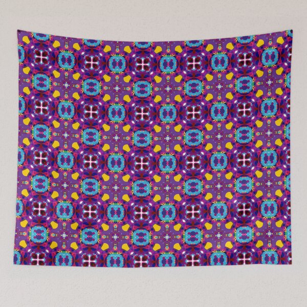 Item preview, kunterbunt pattern circle seamless colorful repeat designed and sold by Abrahamjrnd.