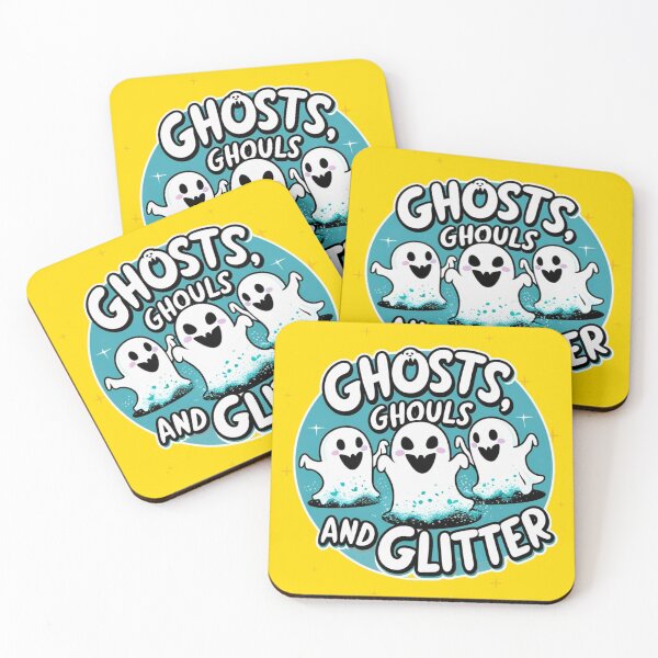 Item preview, Ghost, Ghouls and Glitter designed and sold by MayRahTee.