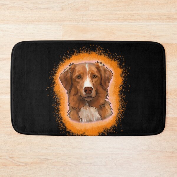 Item preview, Nova Scotia Duck Tolling Retriever Orange Paint Splash designed and sold by DawnCatcher20.