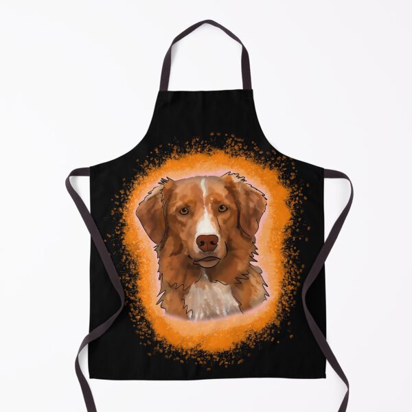 Artikelvorschau, Nova Scotia Duck Tolling Retriever Orange Farbspritzer entworfen und verkauft von DawnCatcher20.