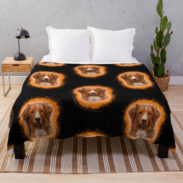 Item preview, Nova Scotia Duck Tolling Retriever Orange Paint Splash designed and sold by DawnCatcher20.