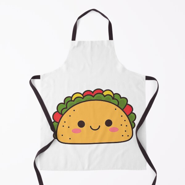 Item preview, Cute Smiling Taco Cartoon designed and sold by ArtfulWeave.